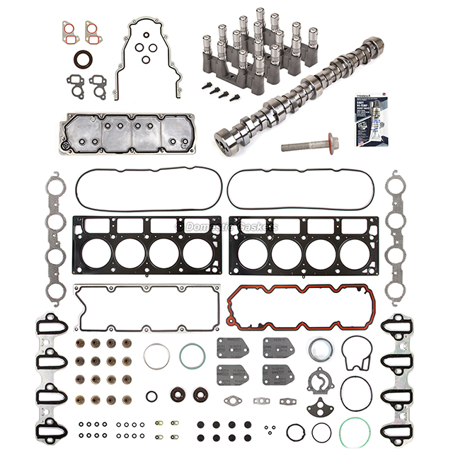 07-13 Chevy Silverado 5.3 AFM DOD DELETE KIT CAM GASKETS BOLTS LIFTERS ...