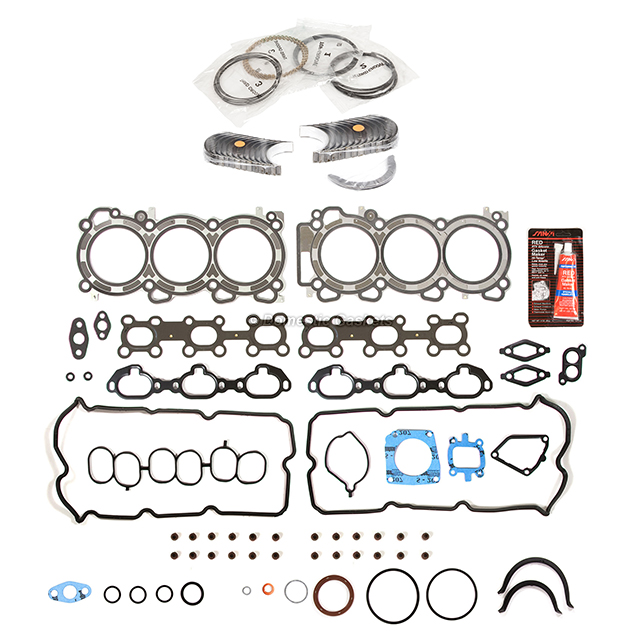 HS26383PT, CS9508 Engine Re-Ring Kit Fit 00-01 Infiniti Nissan 3.0L DOHC 