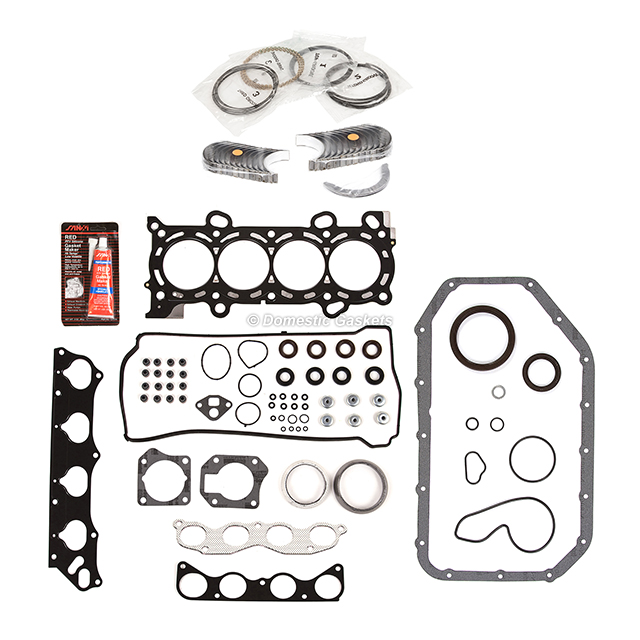HS26337PT, CS26243 Engine Re-Ring Kit Fit 06-07 Honda 2.4L DOHC 