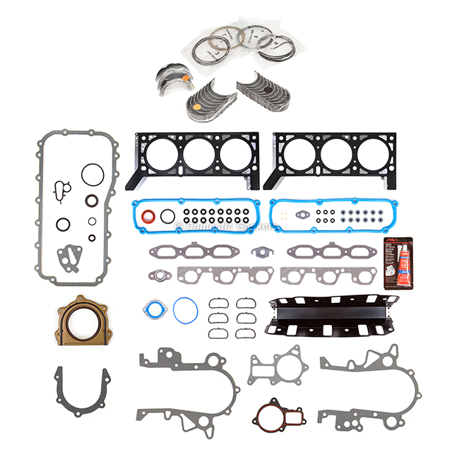 HS26326PT, CS26326, CS26326-1, CS26326-2, CS26326-3 Engine Re-Ring Kit Fit 07-11 Jeep Wrangler 3.8 V6 OHV