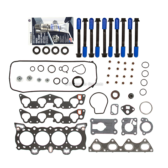 HS9123PT, HS9123PT-1, HS9123PT-2, HS9123PT-3 Fits 88-95 Honda CRX Civic De So 1.5 1.6 Head Gasket Set Bolts D15B7 D16A6