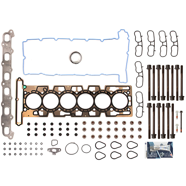 HS26214PT, HS26214PT-1, ES71334 Fits 02-05 Chevrolet Buick GMC Oldsmobile Isuzu 4.2L DOHC Head Gasket Set Bolts