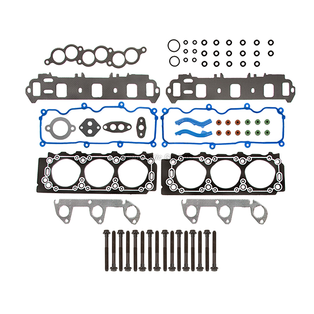 HS9902PT, HS9902PT-3, HS9902PT-4, ES72174 Fits 98-01 Ford Ranger Mazda B3000 3.0L OHV Head Gasket Set Bolts VIN U