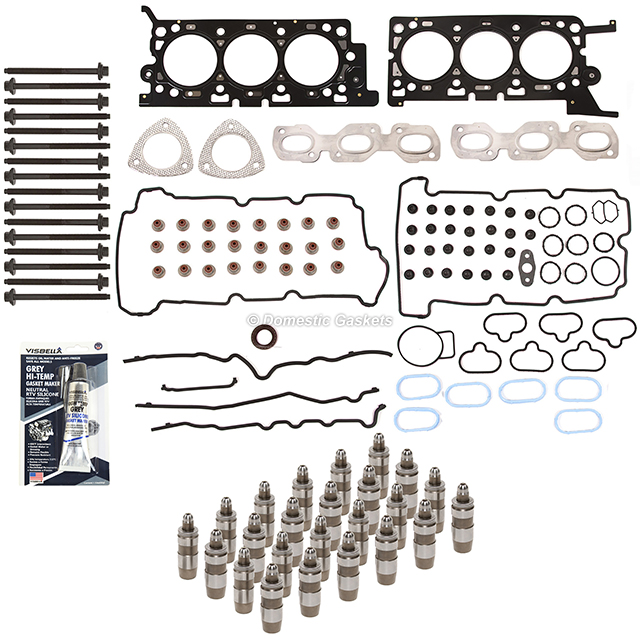 Head Gasket Set Bolts Lifters Fit 01/19/06-08 Mazda Mercury Ford Escape ...