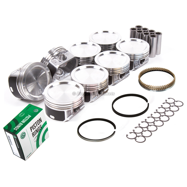 10-809 Pistons and Rings Power-Improved fit 97-15 Ford Lincoln 5.4L SOHC 16V