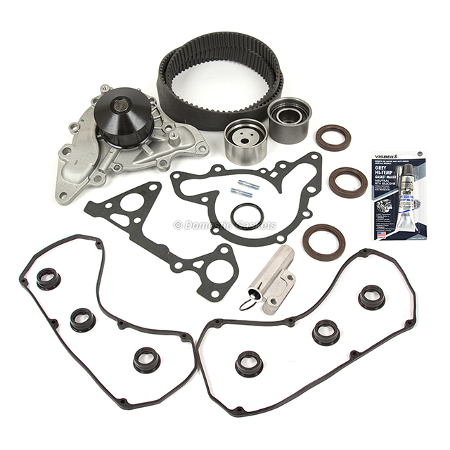 Timing Belt Kit Water Pump Gasket Fits Mitsubishi Chrysler Dodge 2.5L 3 ...