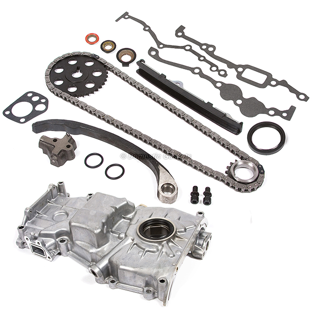 Fit 90-92 Nissan Stanza Axxess 2.4L SOHC Timing Chain Oil Pump Kit ...