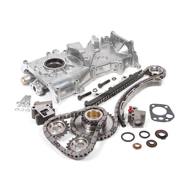 Fit 98-01 Nissan Altima 2.4l Dohc Timing Chain Oil Pump Kit Ka24de 