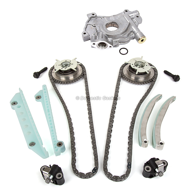 Timing Chain Kit Cam Phaser Oil Pump for 05-10 Ford 4.6 24V TRITON | eBay