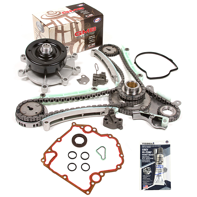 timing chain kit ngc timing cover gasket water pump for 03 08 dodge jeep 4 7 ebay